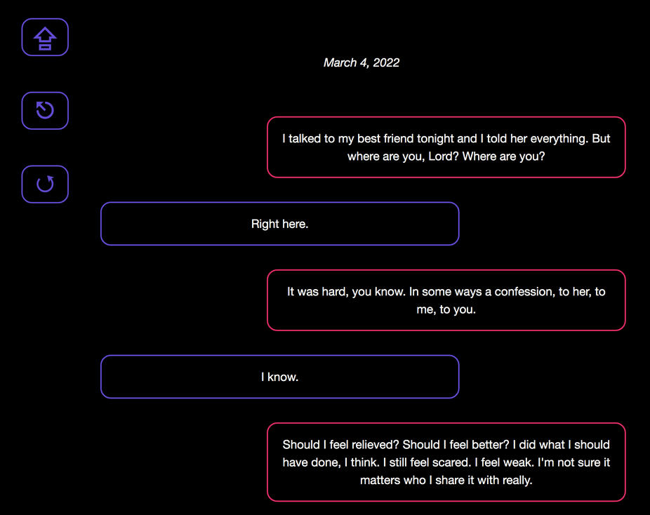 Lion Messenger, Screenshot 2